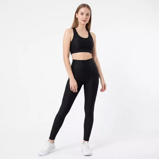 Legging Fuso Básica Alice- Preta- Vestem