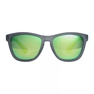 Óculos De Sol Quadrado<BR>- Cinza<BR>- Tuc Glasses