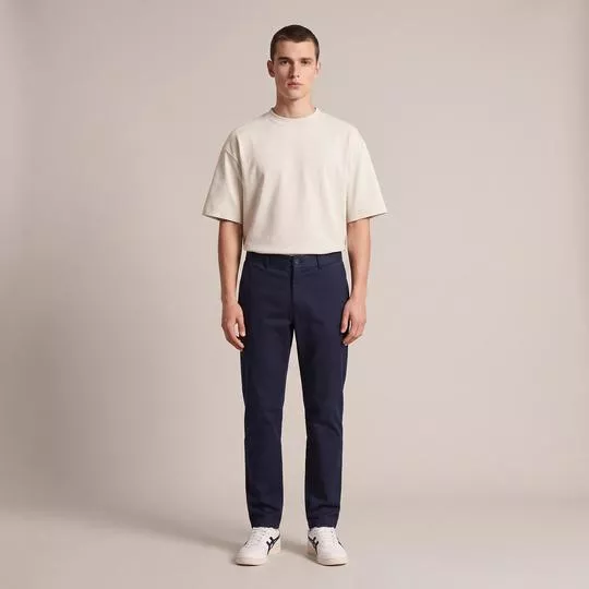 Calça Sport Tech Premium Elastano- Azul Marinho- AD Fashion