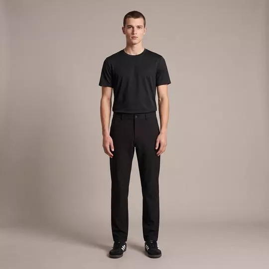 Calça Sport Tech Premium Elastano- Preto- AD Fashion