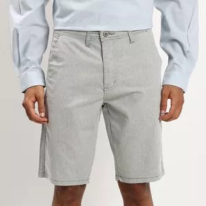 Bermuda Ampla<BR> - Cinza<BR> - Vide Bula