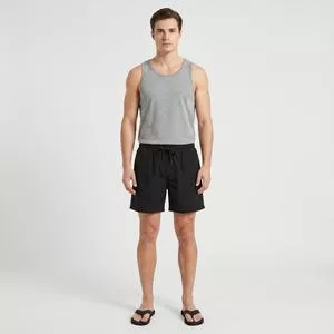 Short Basic Airflex<BR> - Preto<BR> - Vide Bula