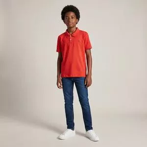 Polo Mini ATC Lisa Reta Liso<BR> - Vermelho<BR> - Reserva Mini