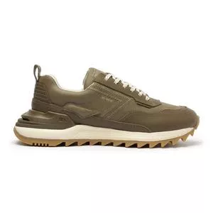 Tênis Spriz New Leather Couro<BR>- Marrom<BR>- Reserva