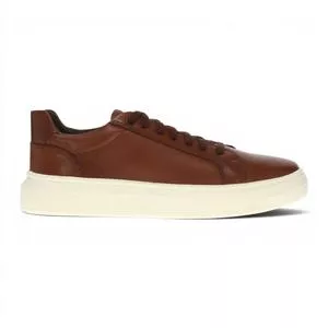 Sapatênis Masculino<br /> - Marrom & Off White<br /> -Zoomp