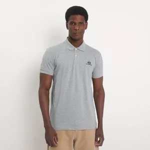 Polo Clássica ®<BR>- Cinza<BR>- La Martina