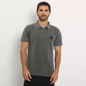 Polo Estonada Clássica ®<BR>- Preta<BR>- La Martina