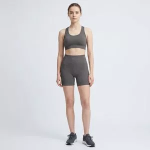 Bermuda Ciclista<BR>- Cinza Escuro<BR>- HERING