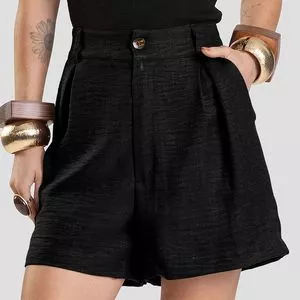Shorts Solta<BR>- Preto<BR>- DIANNA