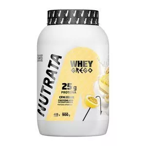 Whey Grego<BR> - Mousse De Maracujá<BR> - 900g<BR> - Nutrata