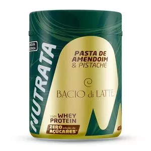 Pasta De Amendoim Whey<BR> - Pistache<BR> - 400g<BR> - Nutrata