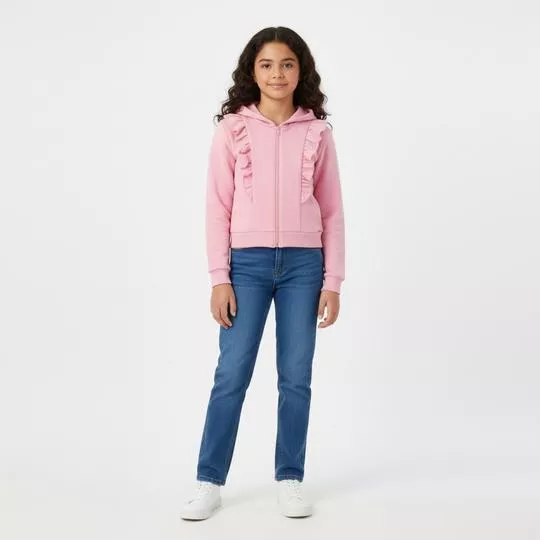Jaqueta Liso- Rosa- Brandili