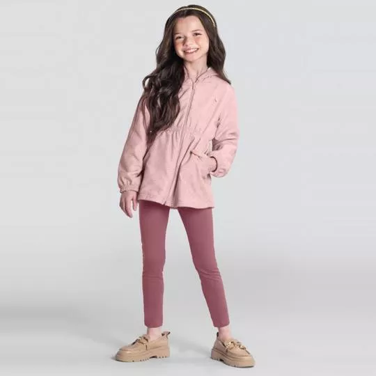 Jaqueta- Rosa Claro- Brandili