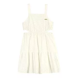 Vestido Infantil Laise Liso<BR> - Bege Claro<BR> - Colorittá