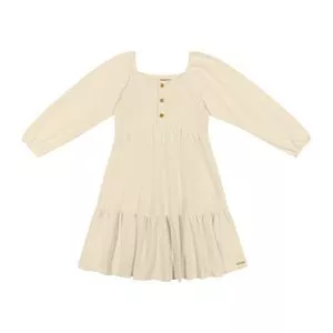 Vestido <BR> - Bege<BR> - Colorittá