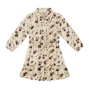 Vestido <BR> - Bege<BR> - Colorittá