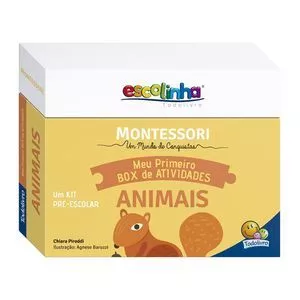 Escolinha Montessori Meu P Box De Atividades: Animais Capa Brochura<Br>- Piroddi, Chiara<Br>- Todolivro