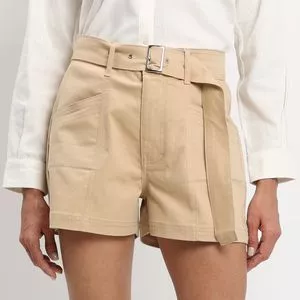 Short Bordado<BR>- Bege<BR>- TXC BRAND