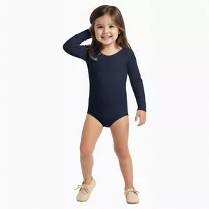 Body Liso<BR>- Azul Marinho<BR>- Glinny