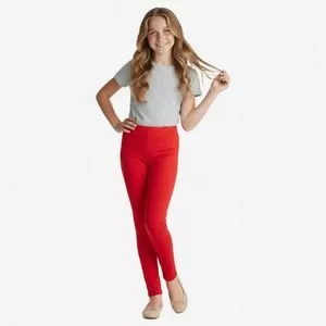 Legging Lisa<BR>- Vermelha<BR>- Boca Grande