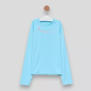 Blusa Com Logo<BR>- Azul<BR>- Lilica Ripilica