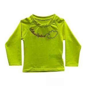 Blusa Com Logo<BR>- Verde Limão<BR>- Lilica Ripilica