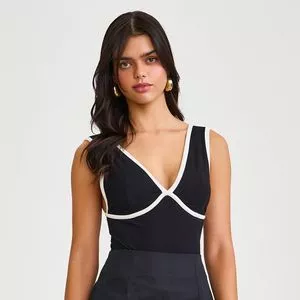 Body Slim Preta<BR>- Preta<BR>- TXC BRAND