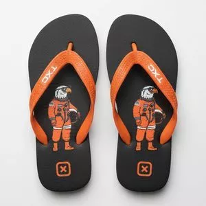 Chinelo Tira Borracha<BR>- Preto<BR>- TXC Brand