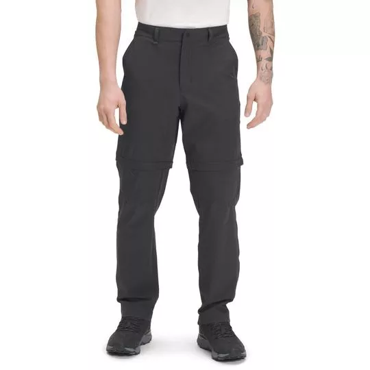 Calça Masculina Paramount Convertible Pant - Cinza Escuro - The North Face