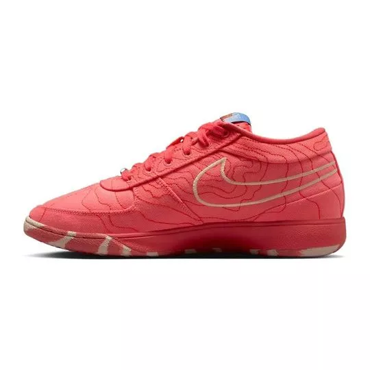 Tênis Book 1 Text- Rosa Escuro- Nike