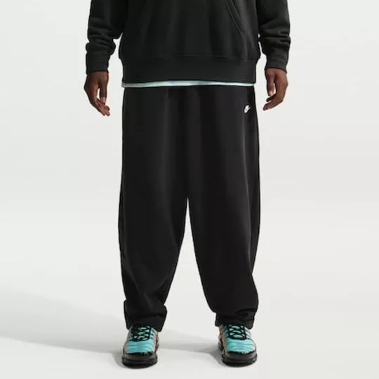 Calça Nike Club Fleece- Preto- Nike
