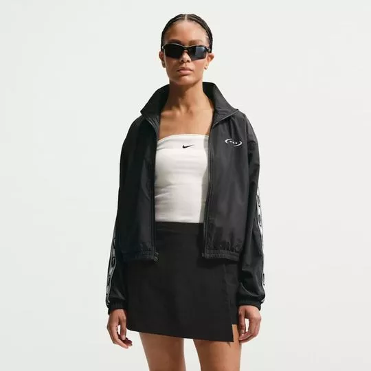 Jaqueta Corta Vento- Preto- Nike