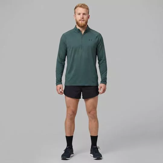 Casaco 1/2 Zip Ua Tech Tex- Verde- Under Armour