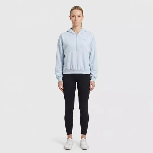 Moletom Under Armour Icon Fleece HZ - Branca - Under Armour
