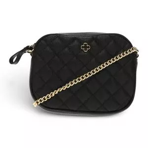 Bolsa Capodarte Couro <br /> - Preto<br /> - Capodarte