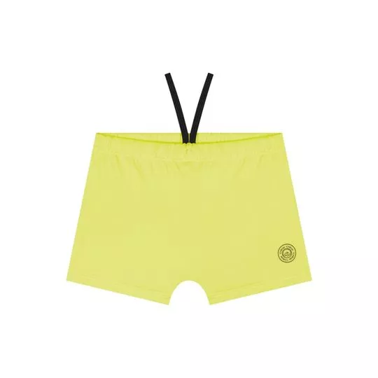 Sunga Fit Boxer- Amarelo Neon- Tchibum