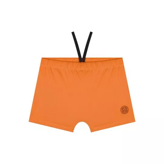 Sunga Fit Boxer- Laranja Neon- Tchibum